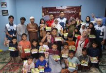 Vorizma dan Relawan Gesit Perkuat Kolaborasi dalam Barat Goes To TPA/TPQ di Musholla Al Haq Tomang