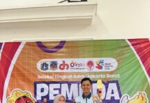 Relawan Vorizma Raih Juara 1 Pemuda Pelopor Bidang Pendidikan Jakarta Barat 2026